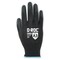 Magid Coated Gloves, Polyurethane, 4 Abrasion Level, Black, 1 PR GPD520B-6 - alternate 3